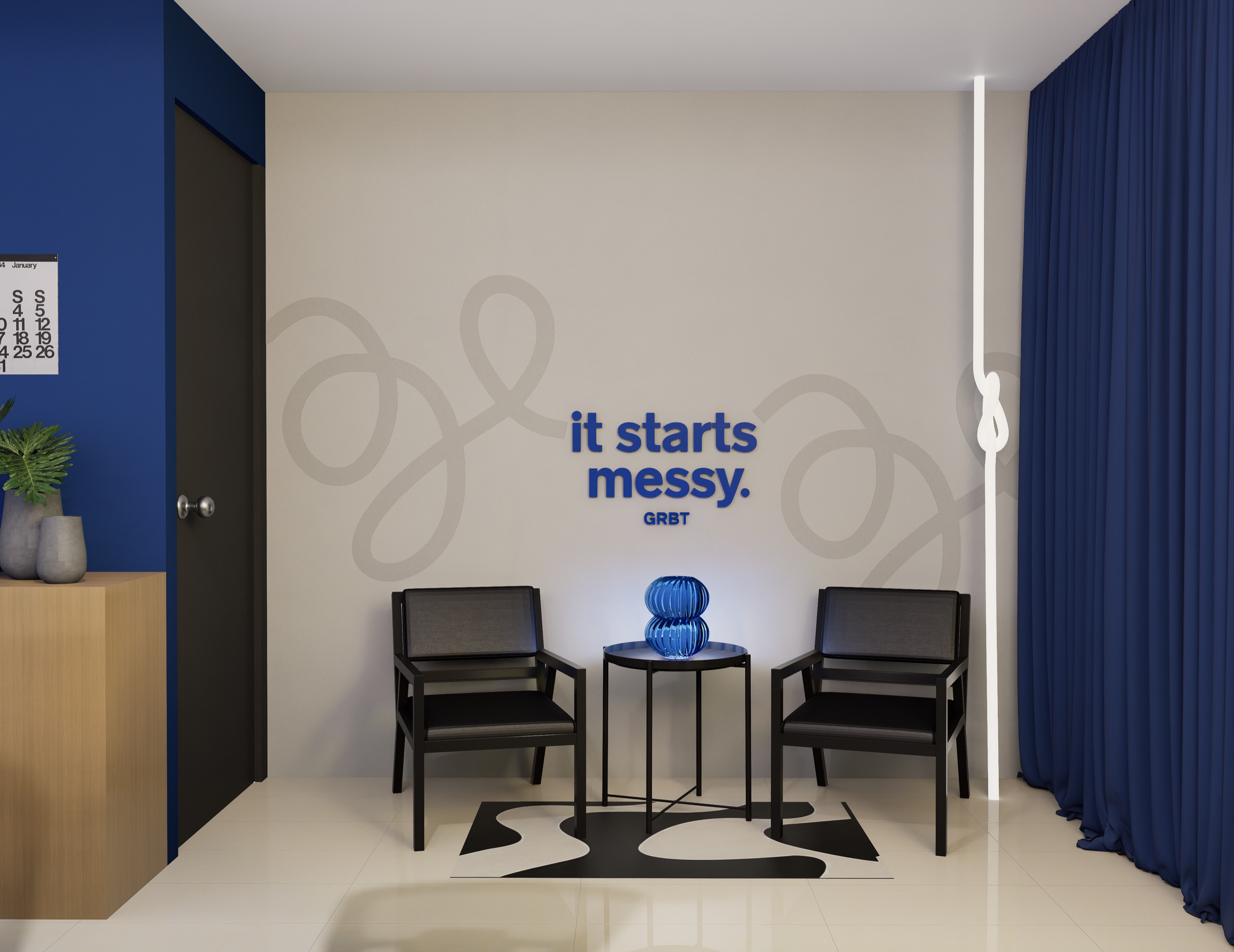 It starts messy — Garabato Estudio